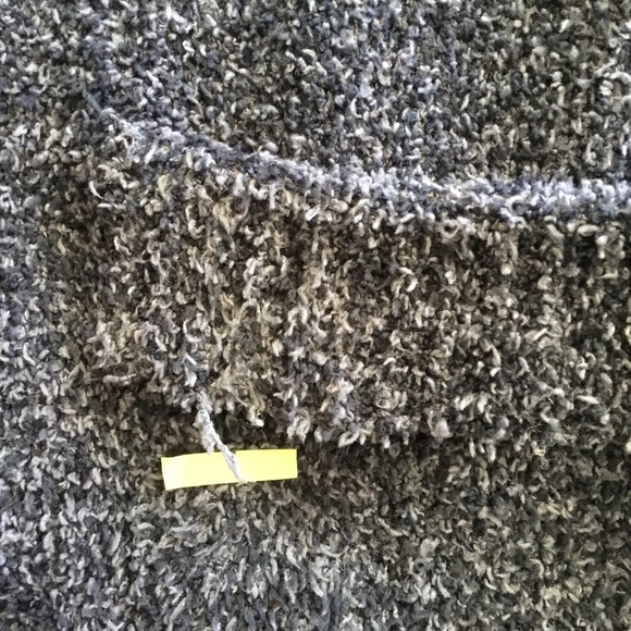 Barefoot Dreams CozyChic Cardigan Blue Open Front Size L - Picture 6 of 8